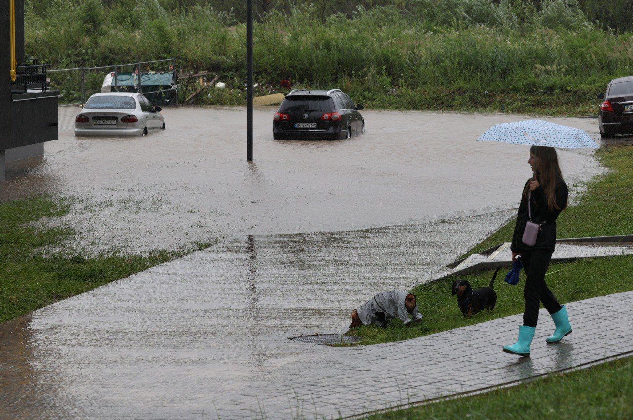 Непогода на Львовщине Непогода на Львовщине