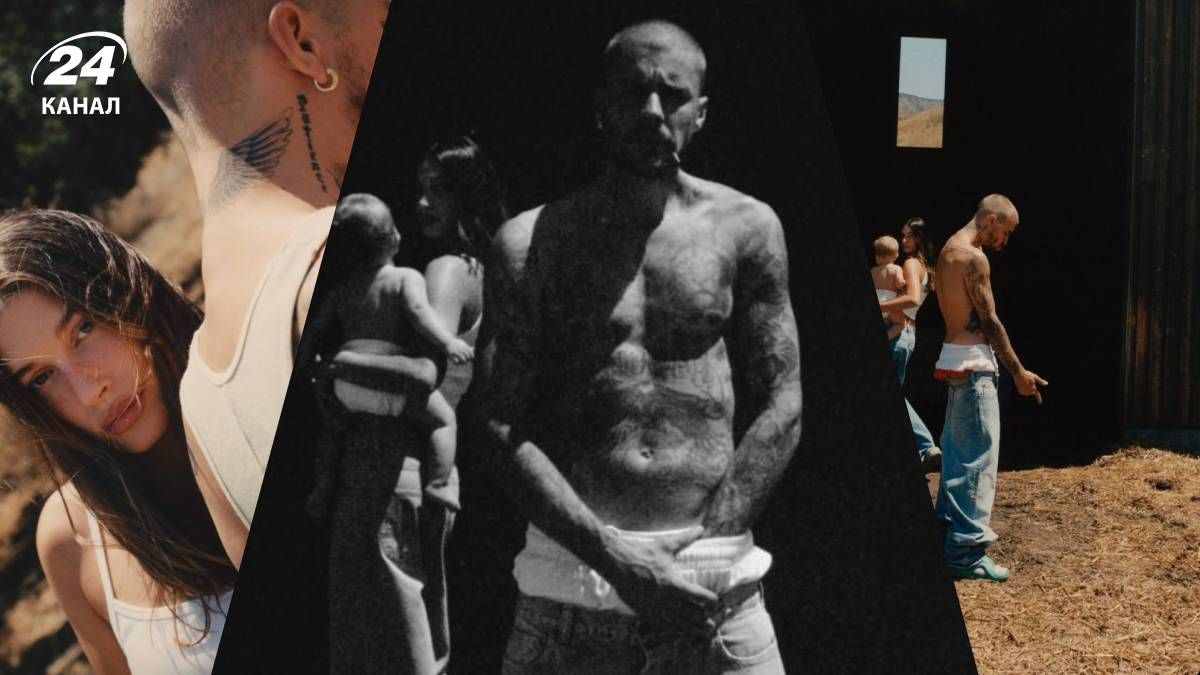 Джастин Бибер с женой и сыном Джастин Бибер с женой и сыном