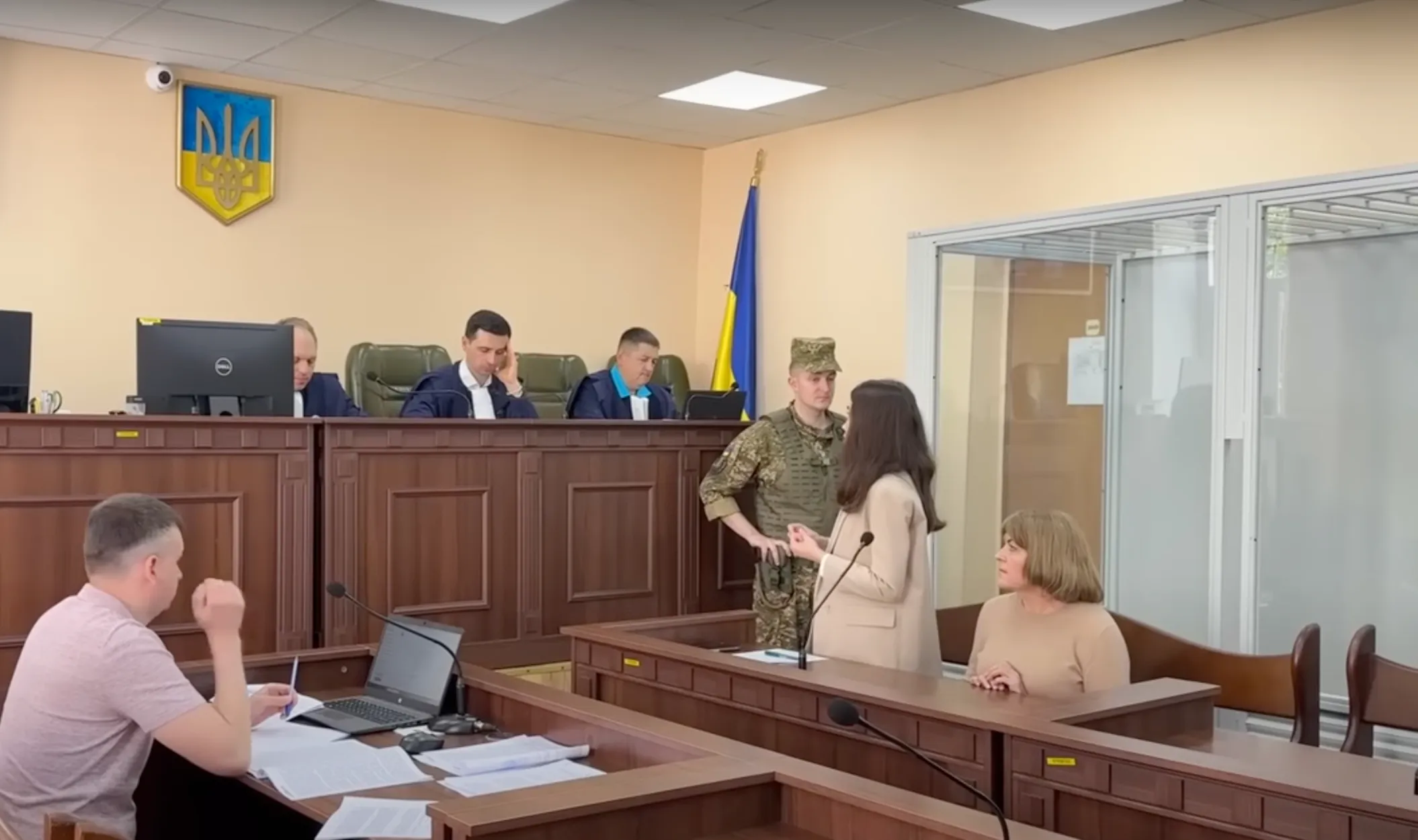 Засідання у справі про хабарництво Тетяни Крупи Засідання у справі про хабарництво Тетяни Крупи