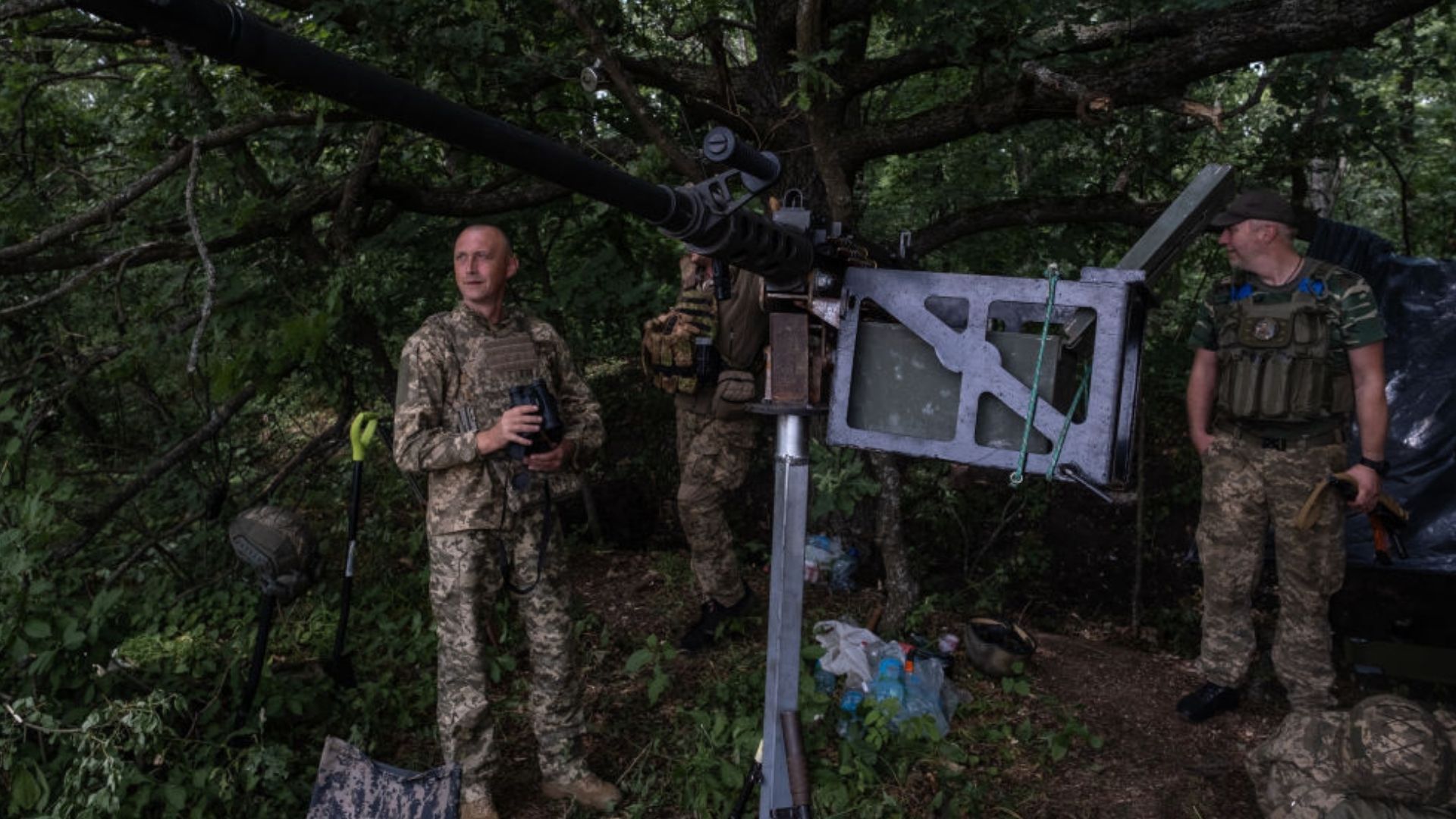 Бійці ППО відбили повітряний напад росіян Бійці ППО відбили повітряний напад росіян