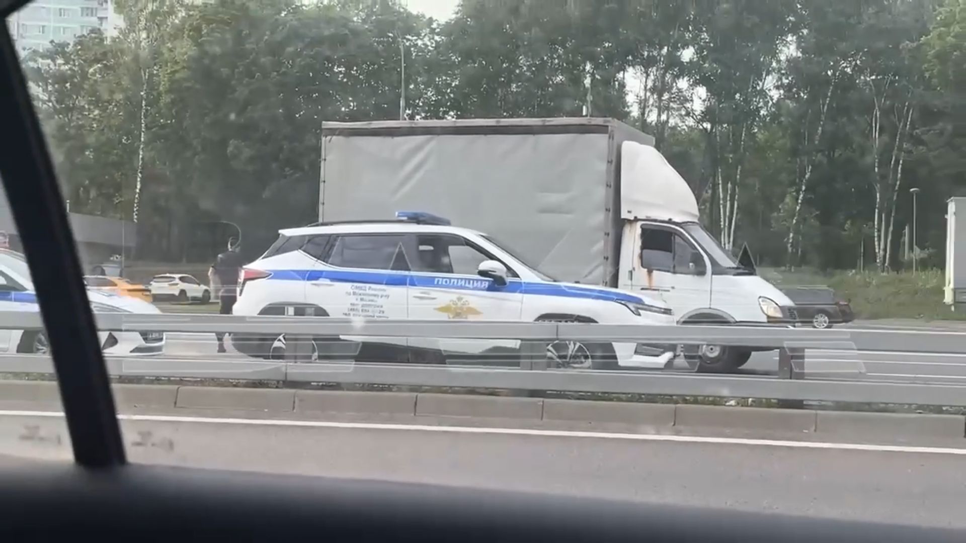 Массовые проверки грузовиков в Москве Массовые проверки грузовиков в Москве