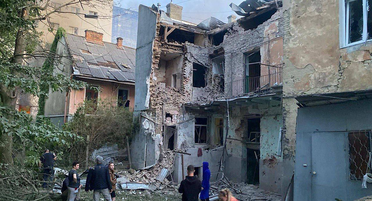 Атака на Львов 12.07.2025