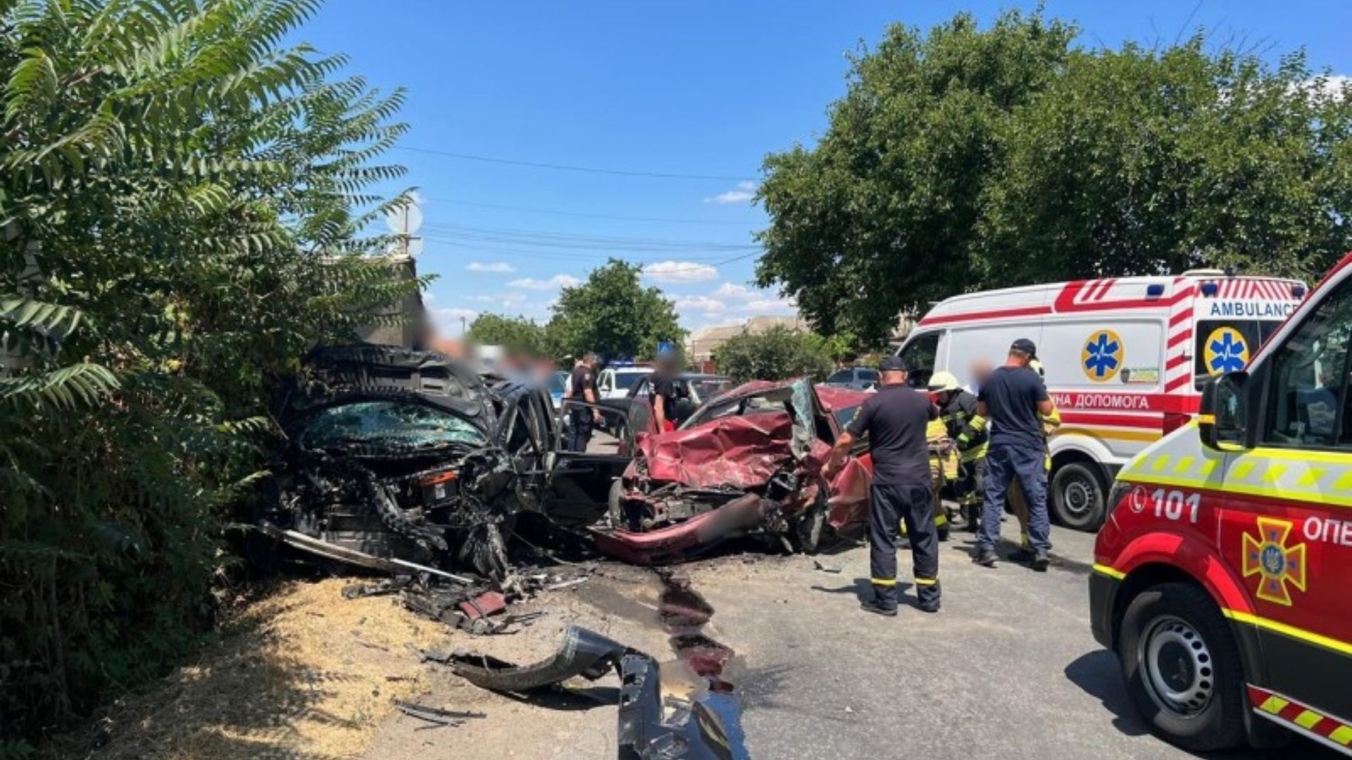 ДТП в селі Усатове на Одещині 13 липня 2025 року ДТП в селі Усатове на Одещині 13 липня 2025 року