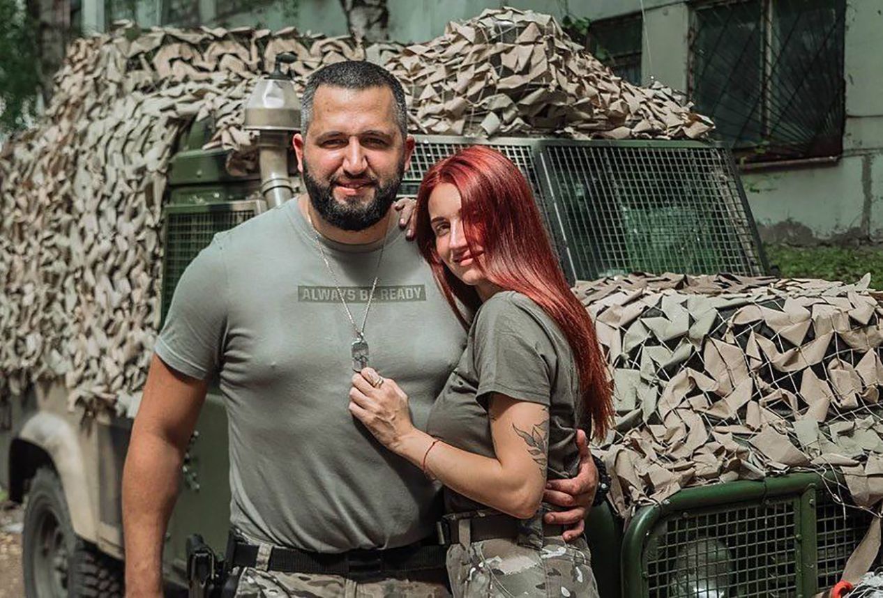 Євгенія Емеральд з колишнім чоловіком Євгенія Емеральд з колишнім чоловіком