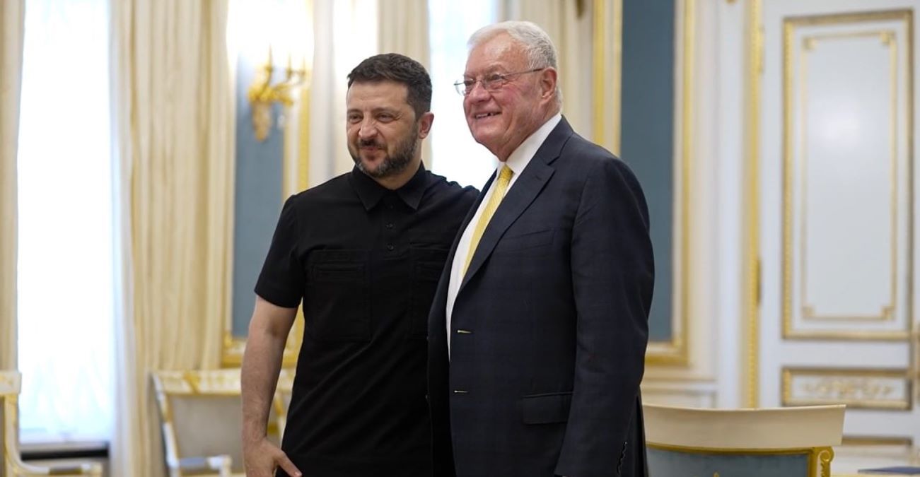 Деталі зустрічі Зеленського з Келлогом Деталі зустрічі Зеленського з Келлогом