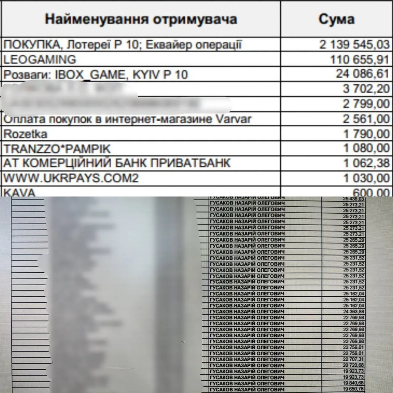 Гусаков нелегально выводил деньги Гусаков нелегально выводил деньги