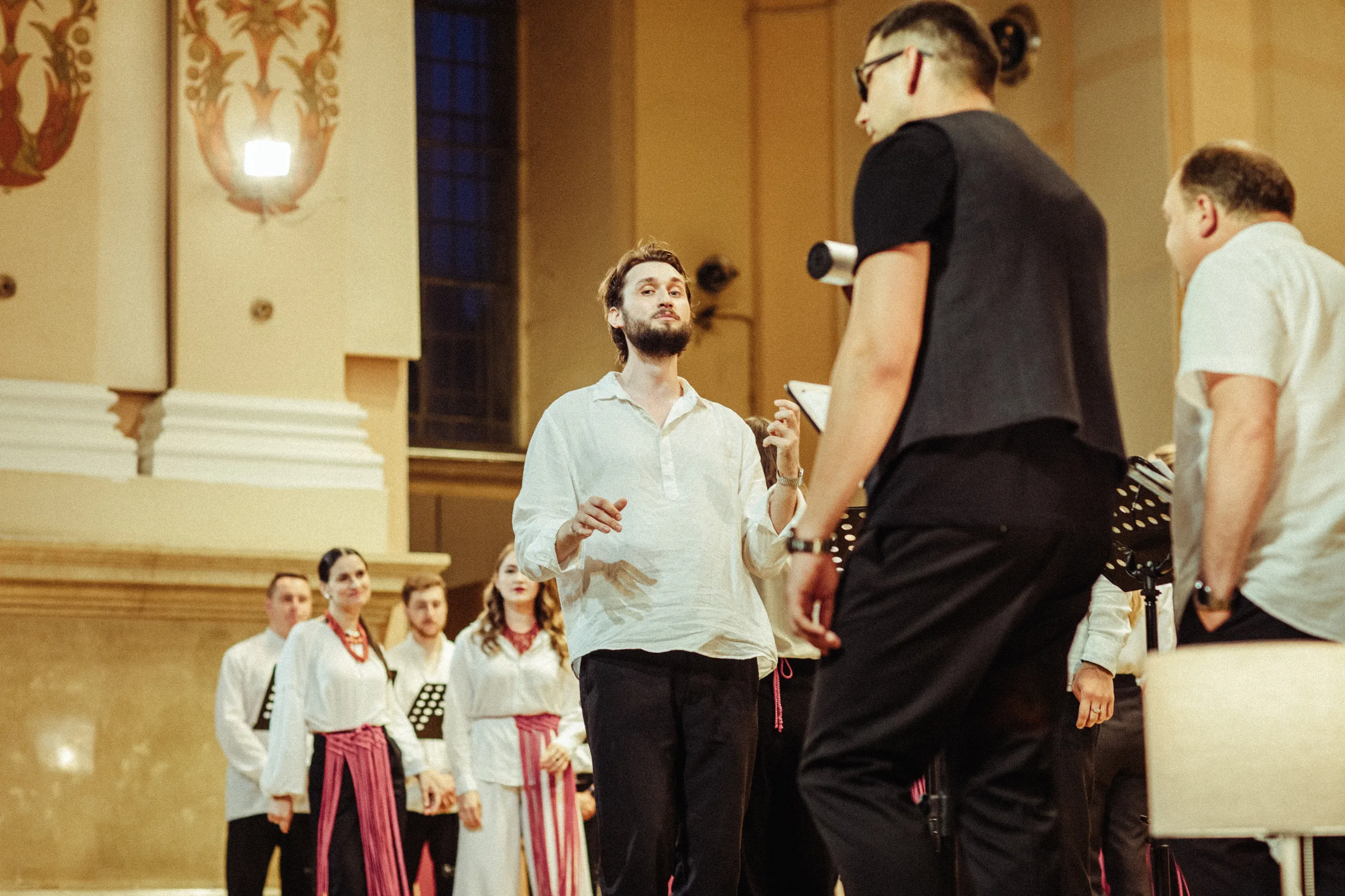 Хор Гомон, Вадим Яценко, Органный зал, фото Оли Дмитрив Хор Гомон, Вадим Яценко, Органный зал, фото Оли Дмитрив