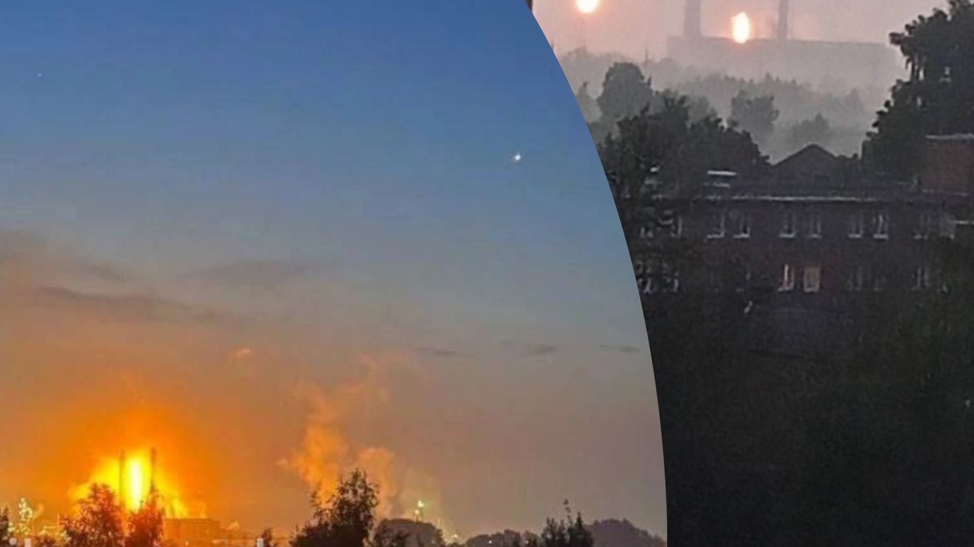 Тульскую область атаковали дроны Там раздавались взрывы вблизи азотного завода - 24 Канал