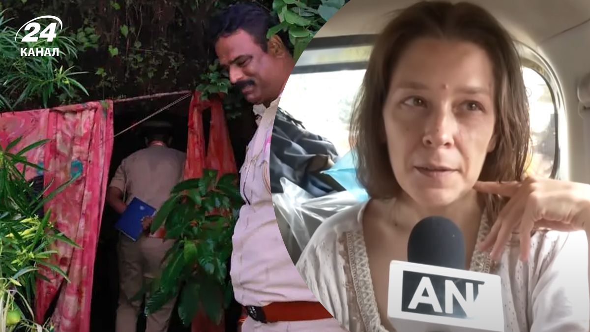 Ніна Кутіна жила в печері в Індії разом із доньками Ніна Кутіна жила в печері в Індії разом із доньками