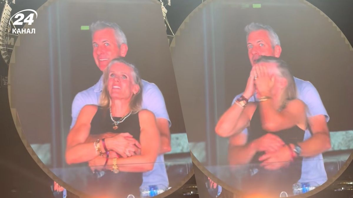 Енді Байрон з коханкою