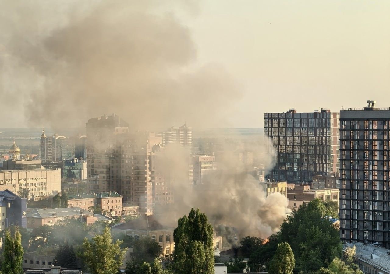 Пожар в Ростове-на-Дону - 24 Канал Пожар в Ростове-на-Дону - 24 Канал