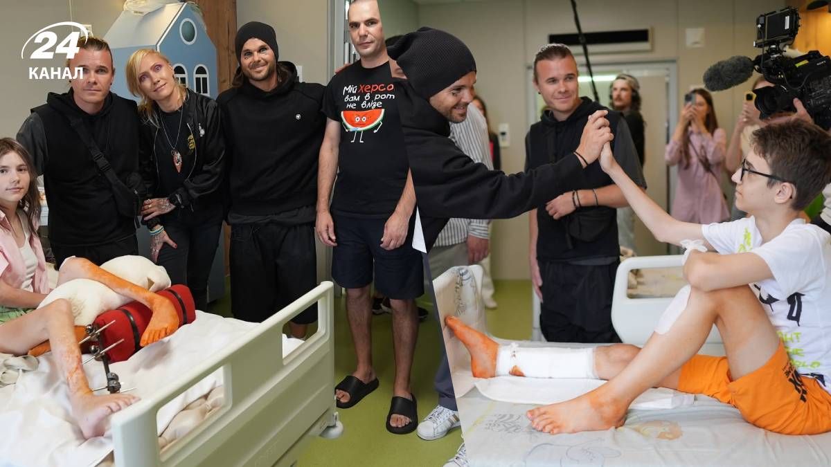 The Rasmus в Охматдете The Rasmus в Охматдете