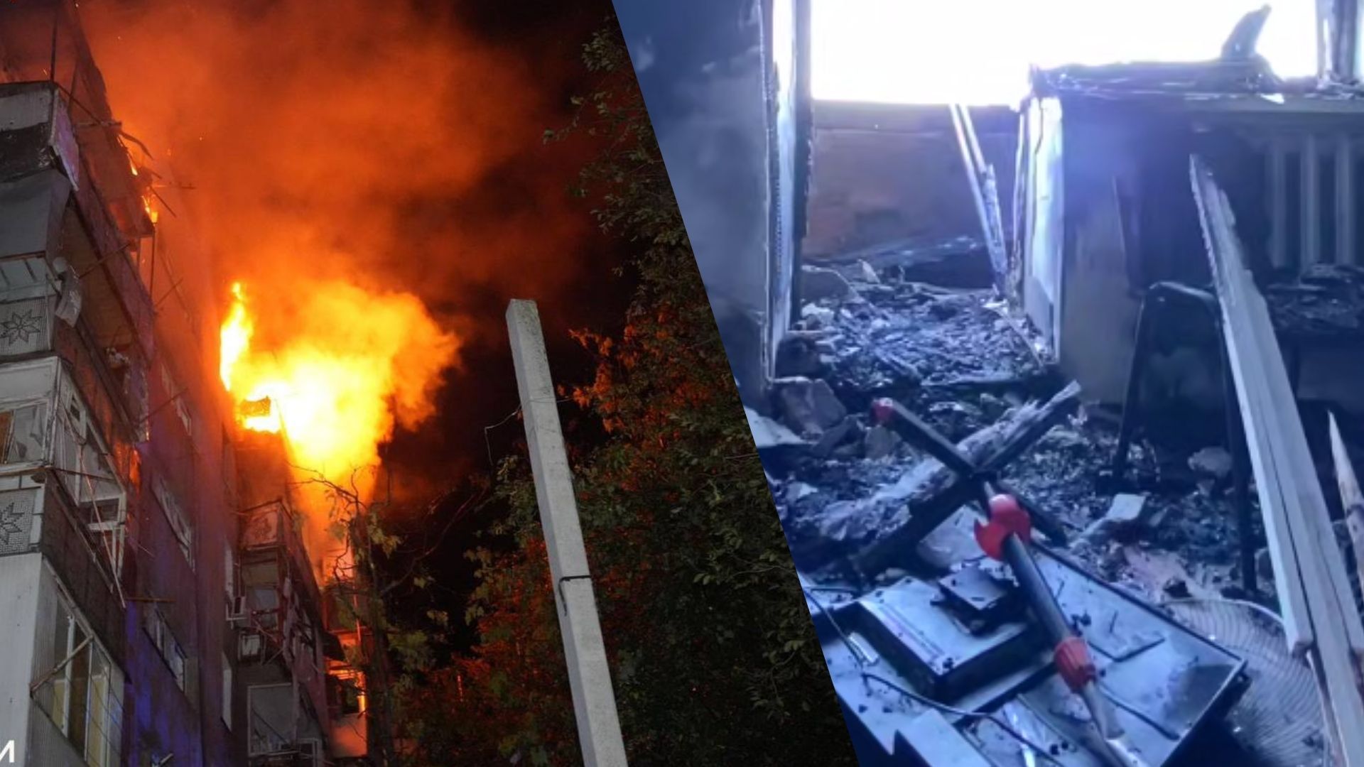 Наслідки ворожої атаки на Одесу Наслідки ворожої атаки на Одесу