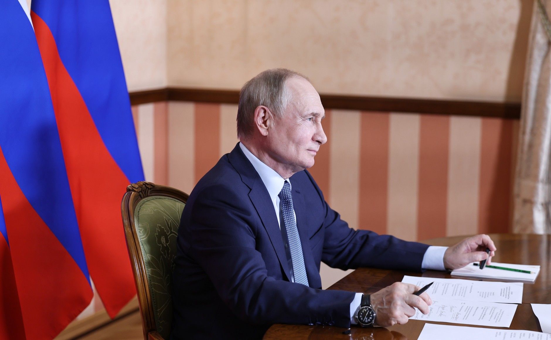 Російський диктатор Путін Російський диктатор Путін