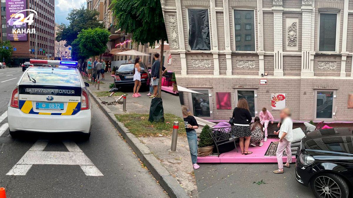 На вулиці Саксаганського сталася аварія На вулиці Саксаганського сталася аварія