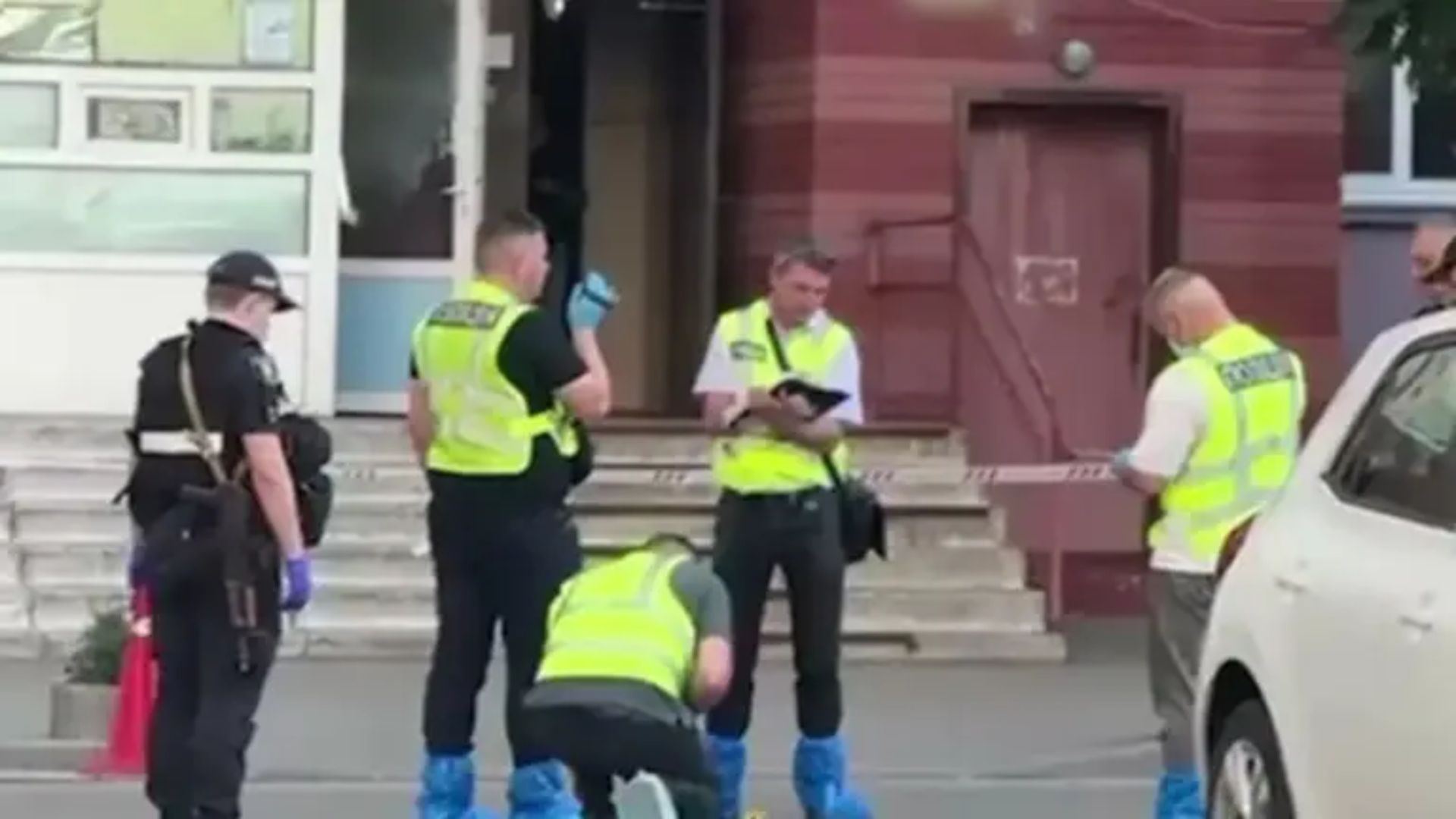 Місце вбивства Воронича Місце вбивства Воронича