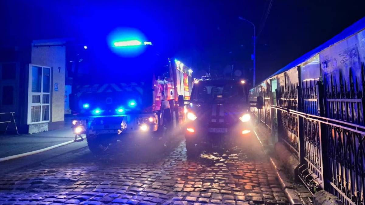 Во Львове горел рынок