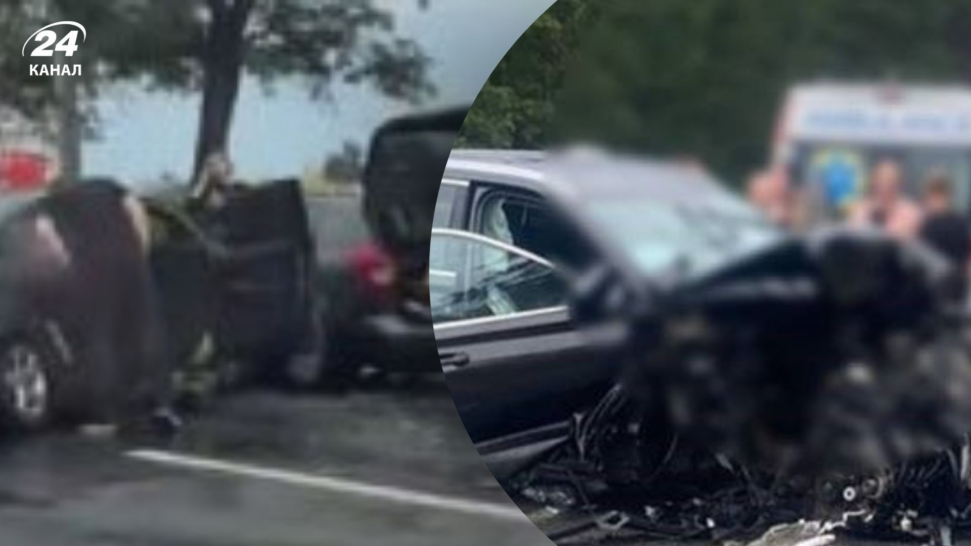 ДТП в Киеве в результате непогоды ДТП в Киеве в результате непогоды