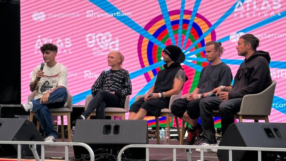 The Rasmus на пресс-конференции по случаю Atlas Festival