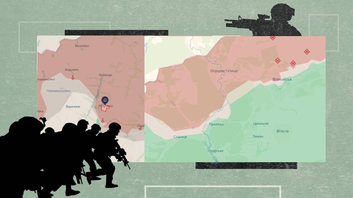 Як змінилася лінія фронту за тиждень Як змінилася лінія фронту за тиждень