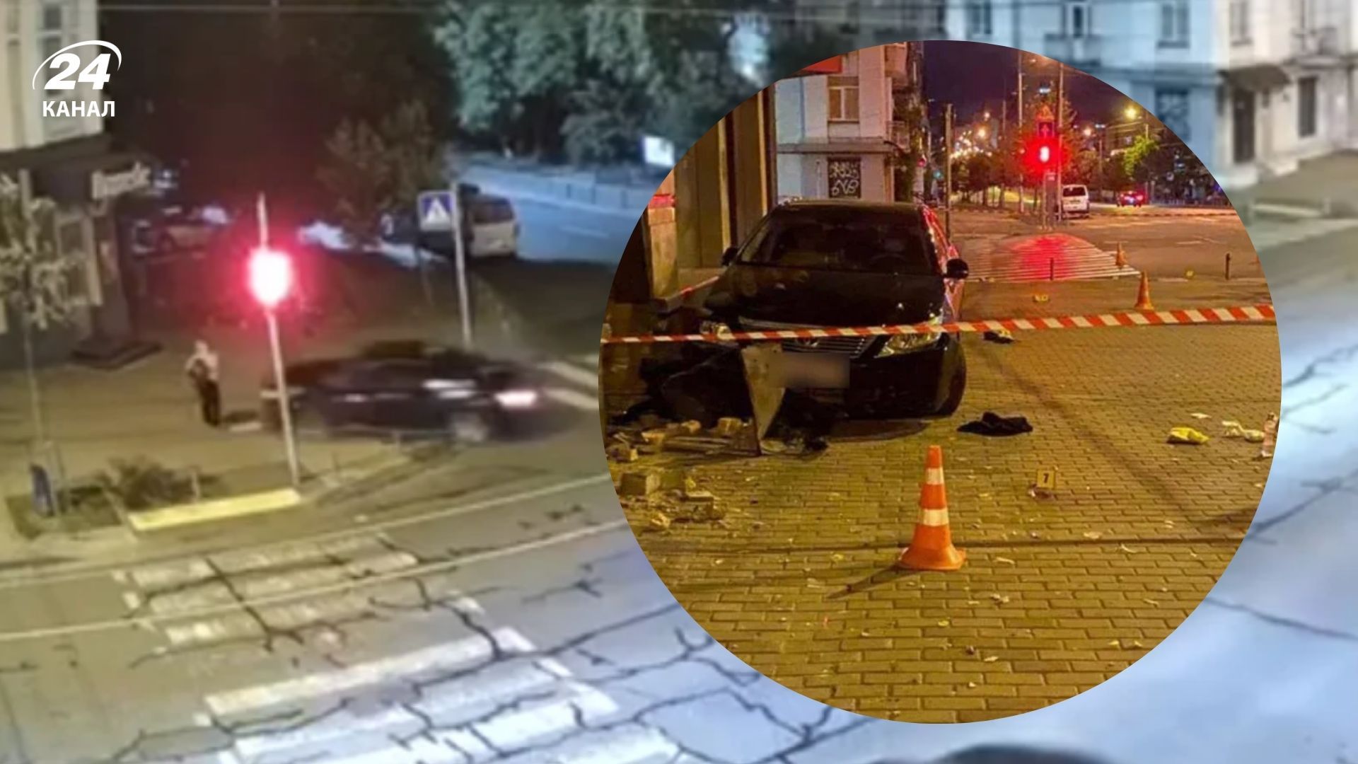 ДТП в Киеве 19 июля 2025 года с участием Андрея Молочного