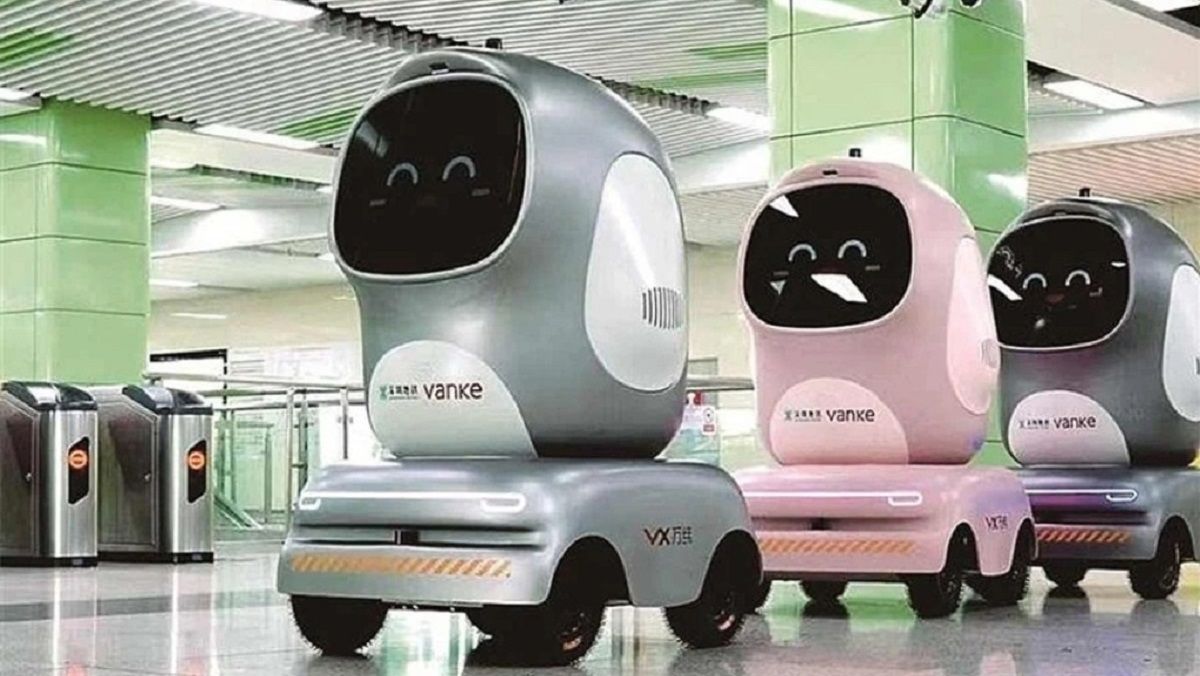 Шеньчженьські роботи-пінгвіни для доставки товарів у магазини