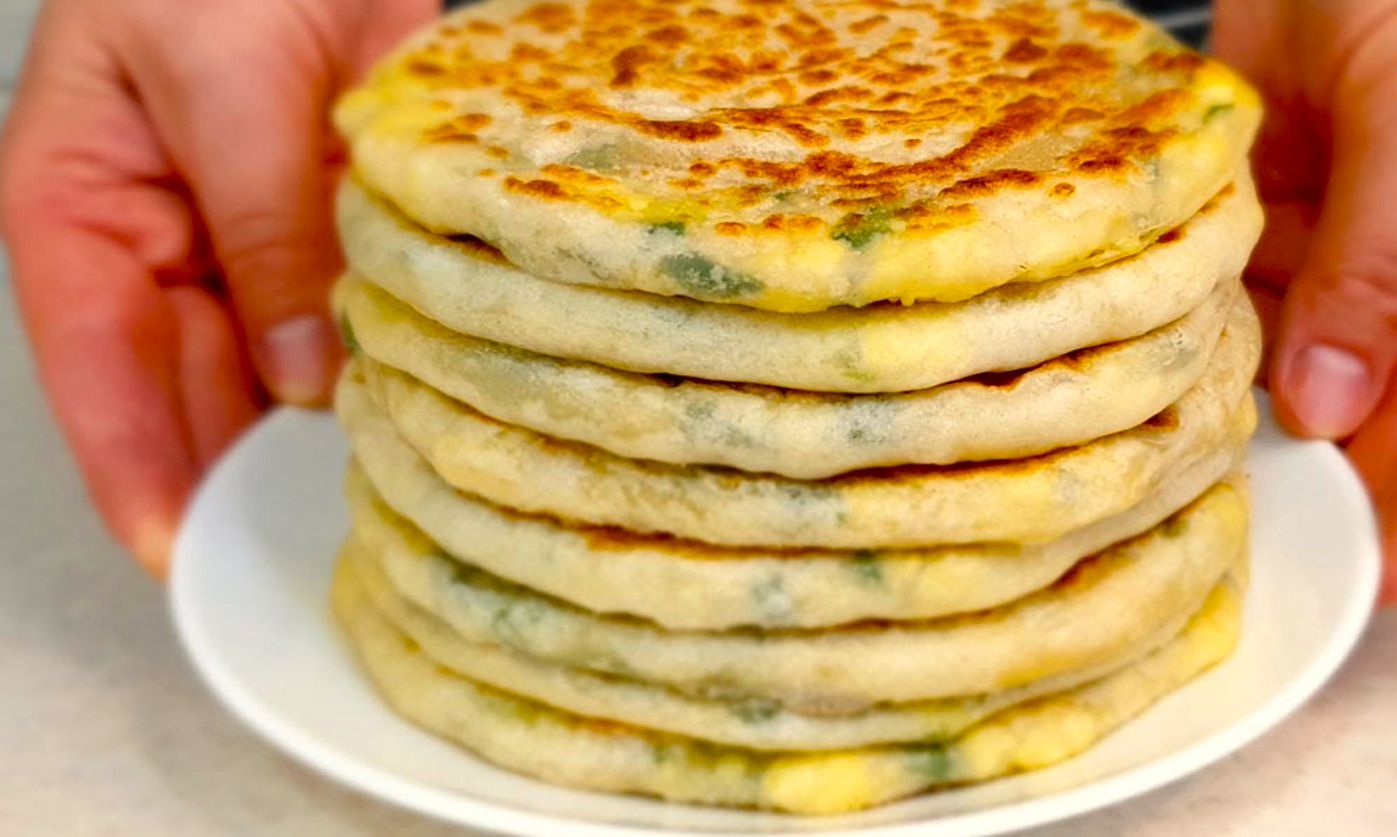 Аппетитные лепешки с начинкой