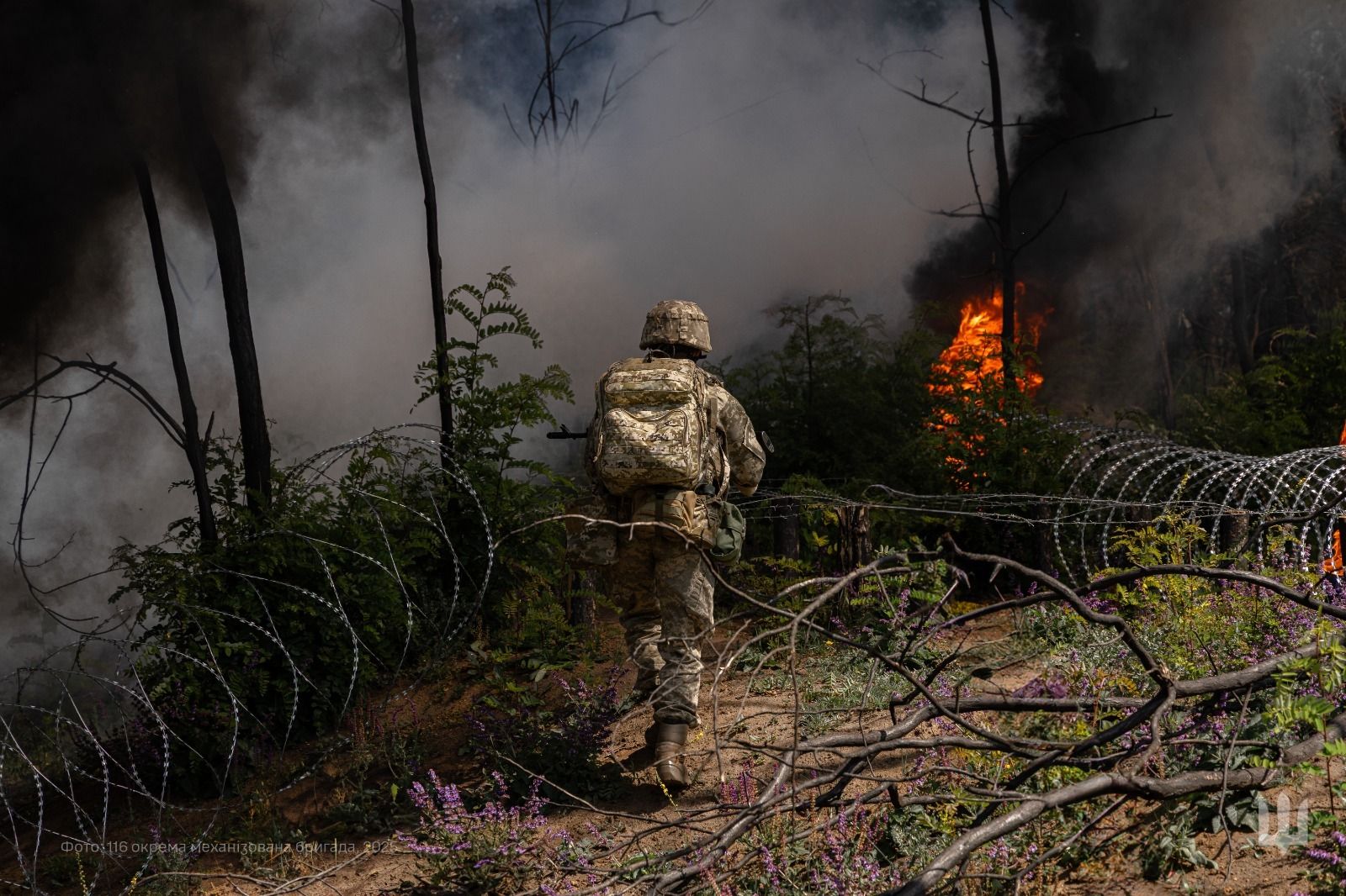 Карта бойових дій 24 липня Карта бойових дій 24 липня