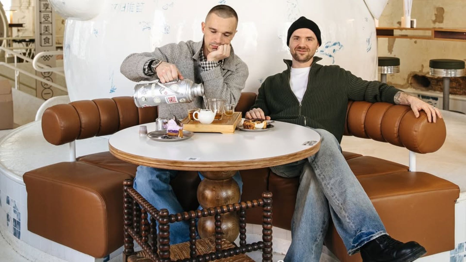 Михаил Кацурин и его коллега Михаил Кацурин и его коллега