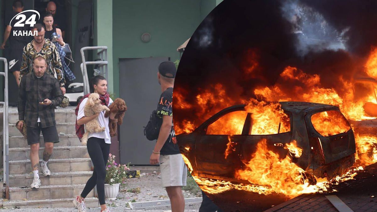 Деталі російської атаки КАБами по центральній частині Харкова