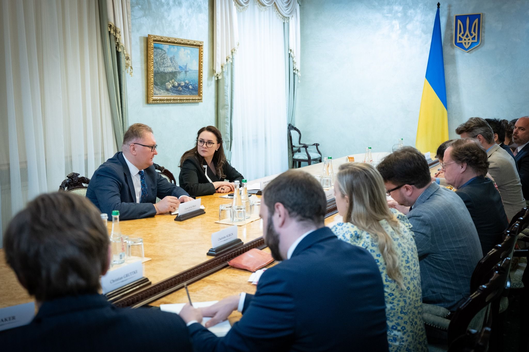 Свириденко и Качка встретились с послами G7 по НАБУ и САП Свириденко и Качка встретились с послами G7 по НАБУ и САП