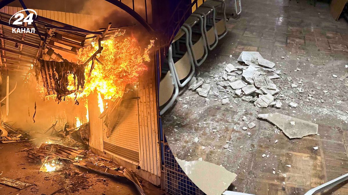 Росія вдарила по Одесі в ніч на 24 липня Росія вдарила по Одесі в ніч на 24 липня