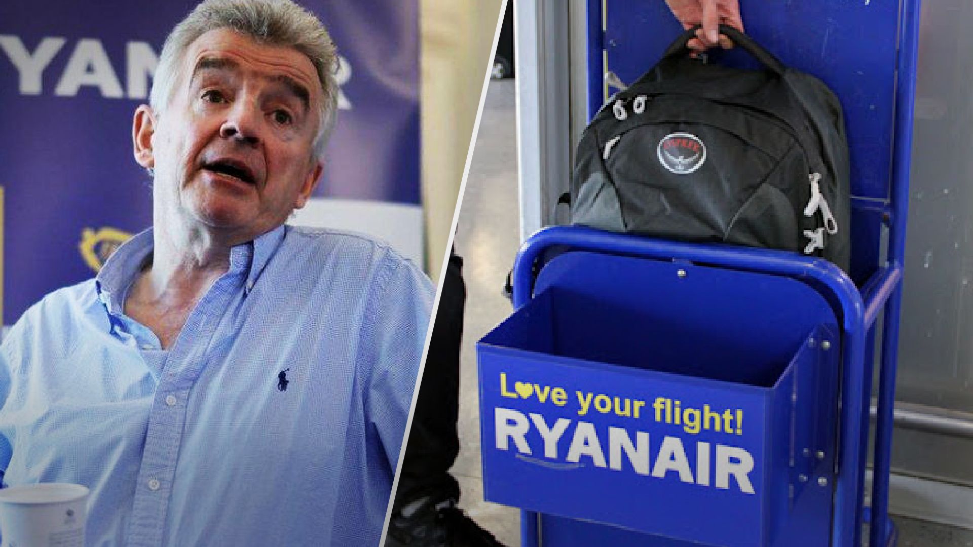 У Ryanair відповіли, чи можуть дозволити пасажирам безкоштовно провозити дві сумки - Бізнес У Ryanair відповіли, чи можуть дозволити пасажирам безкоштовно провозити дві сумки - Бізнес