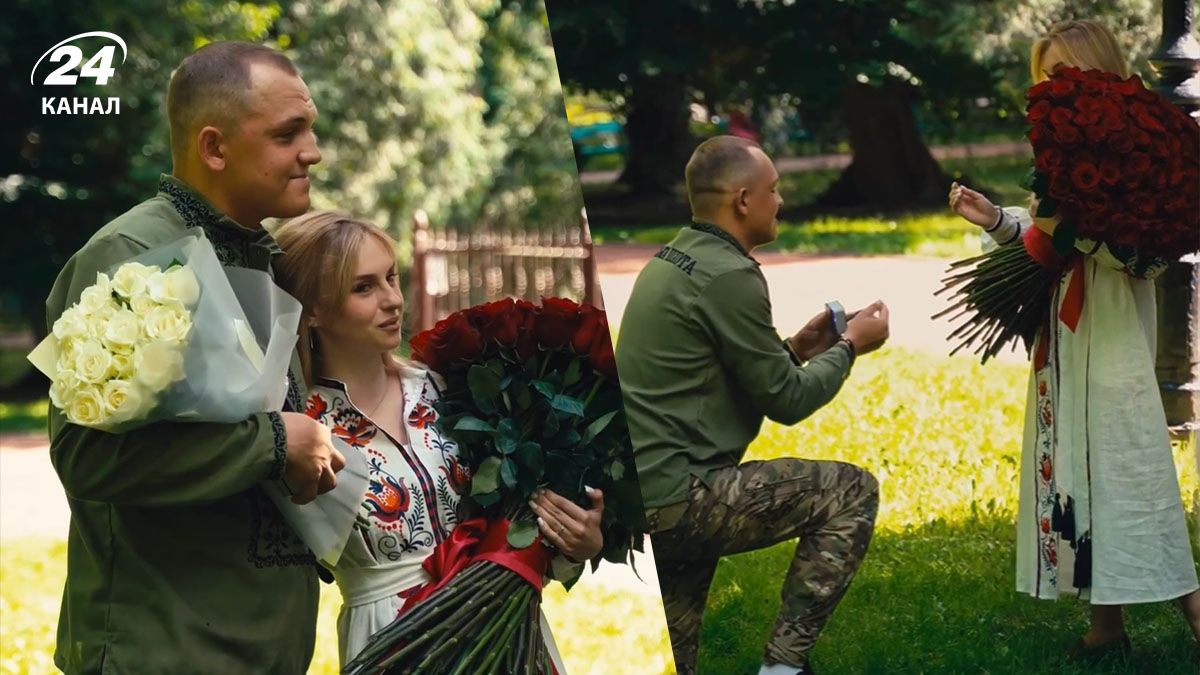 Морпех сделал предложение любимой после возвращения из плена