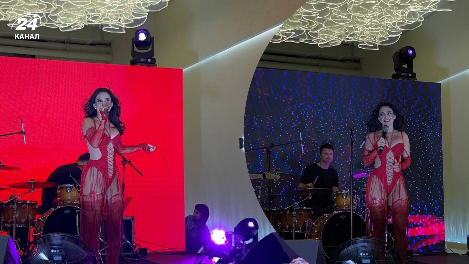 Анна Трінчер на презентації кліпу й пісні "Півонії" Анна Трінчер на презентації кліпу й пісні "Півонії"