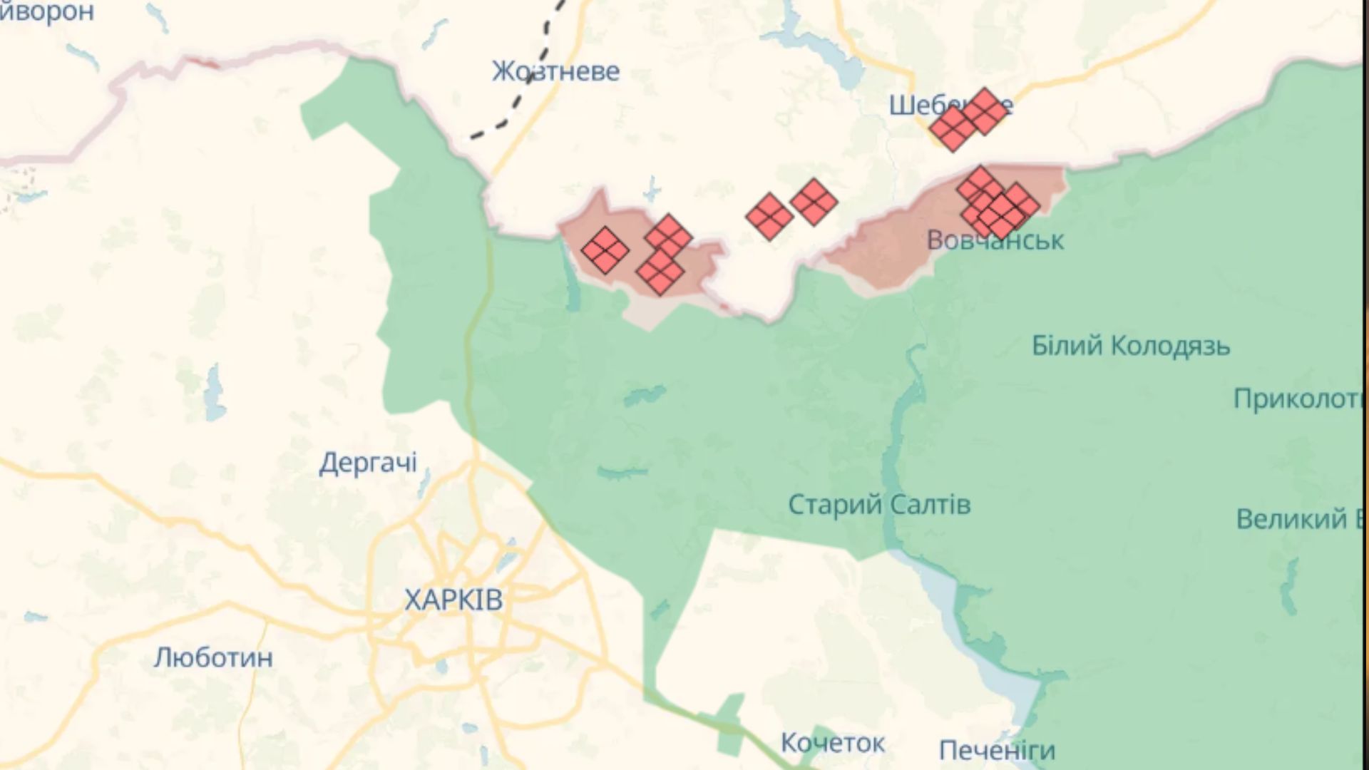 Ситуация возле Харькова Ситуация возле Харькова