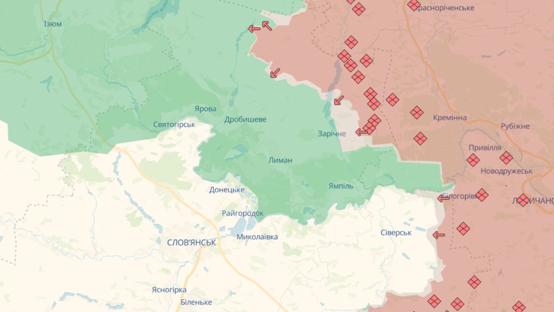 Ситуація на Лиманському напрямку Ситуація на Лиманському напрямку