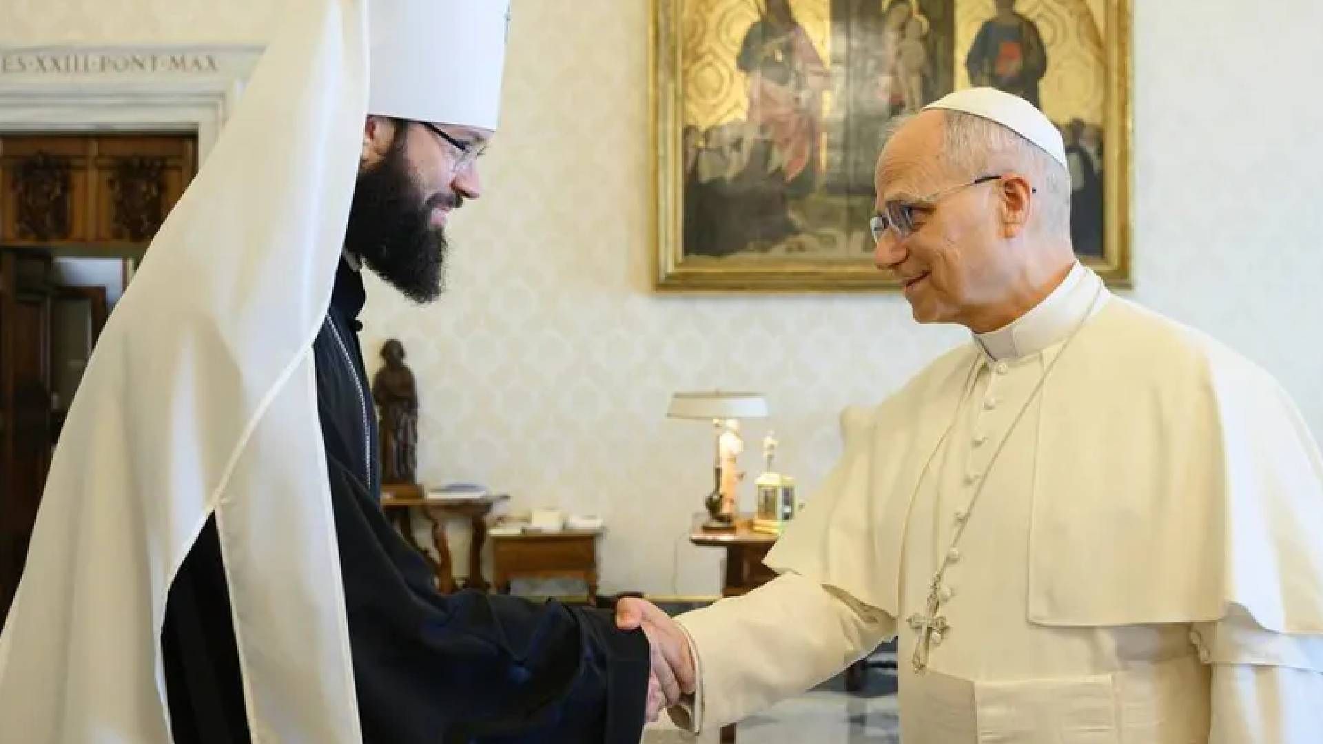 Представник РПЦ плакався Папі Леву, що УПЦ МП зазнає переслідувань Представник РПЦ плакався Папі Леву, що УПЦ МП зазнає переслідувань