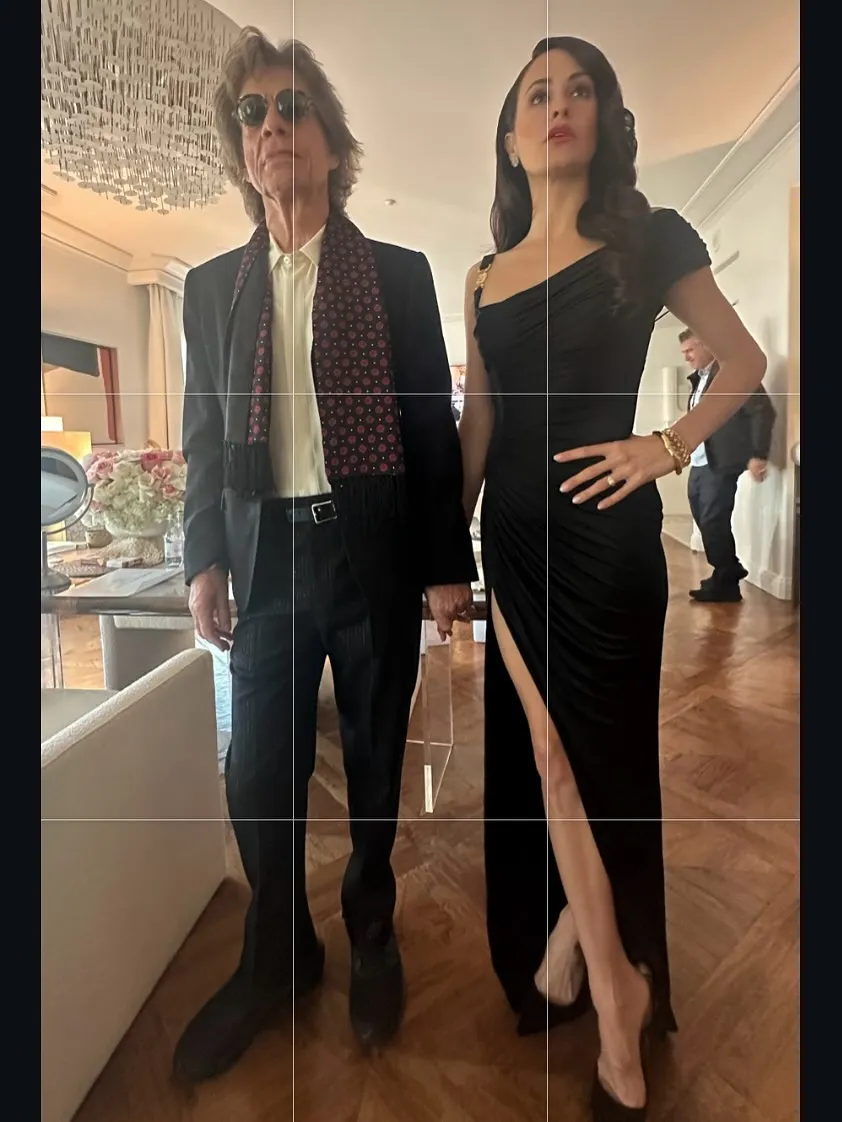 Мік Джаггер з нареченою