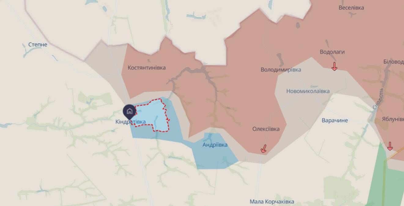 Кіндратівку Сумської області звільнили Кіндратівку Сумської області звільнили