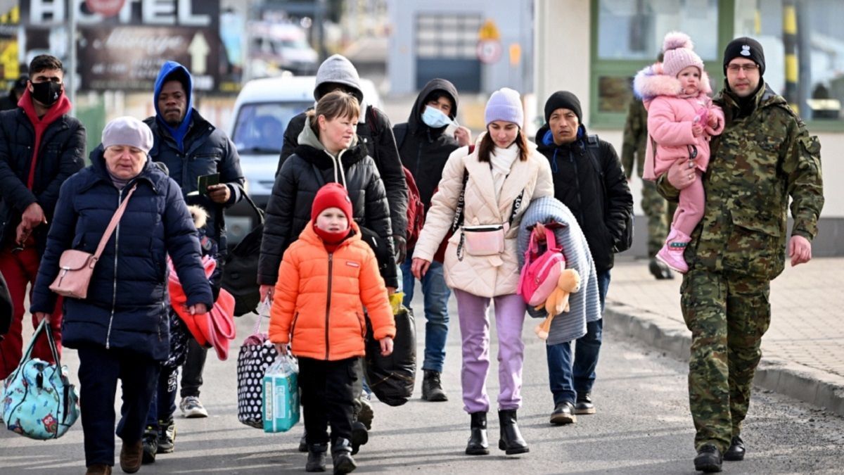 Украинские беженцы