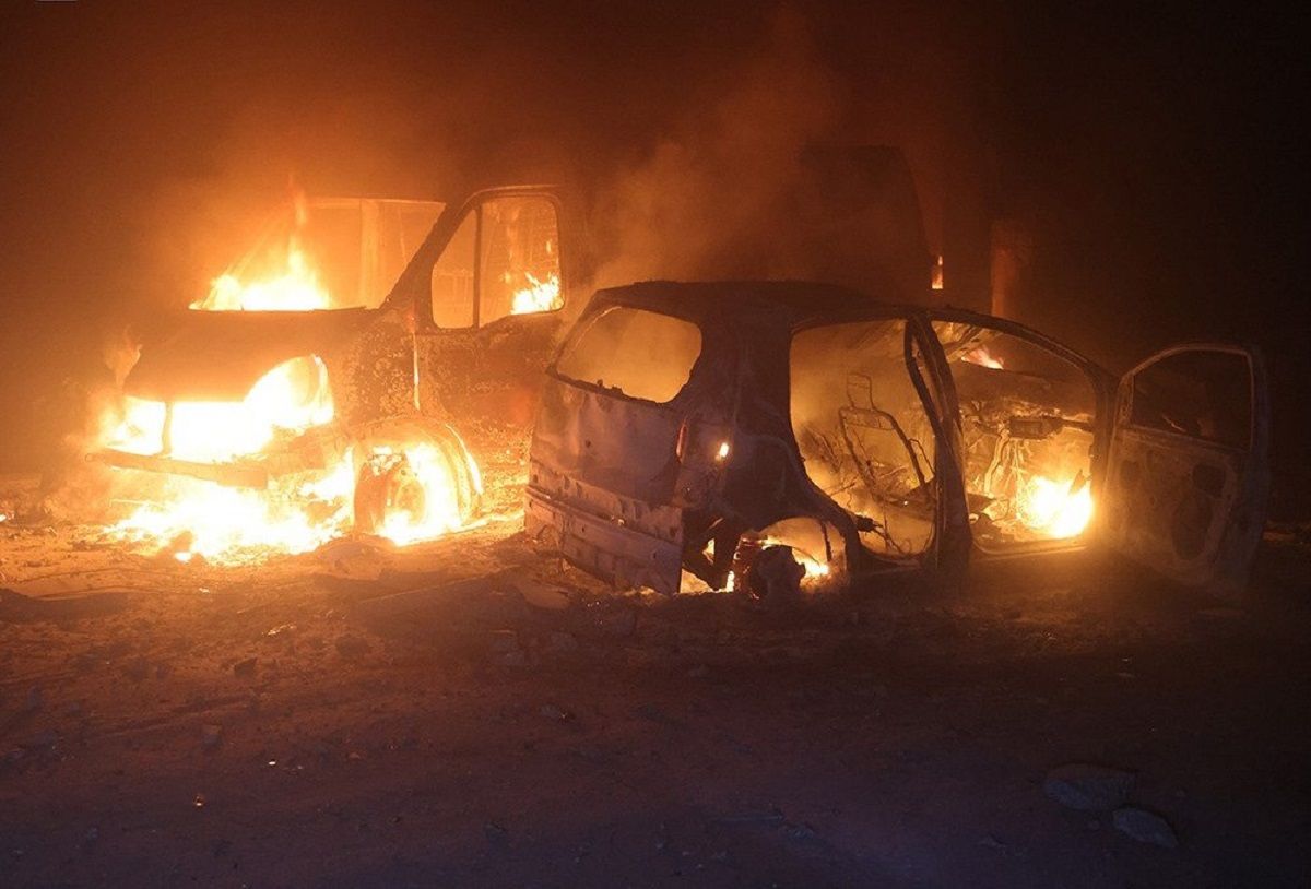 Склады агропредприятия сгорели Склады агропредприятия сгорели