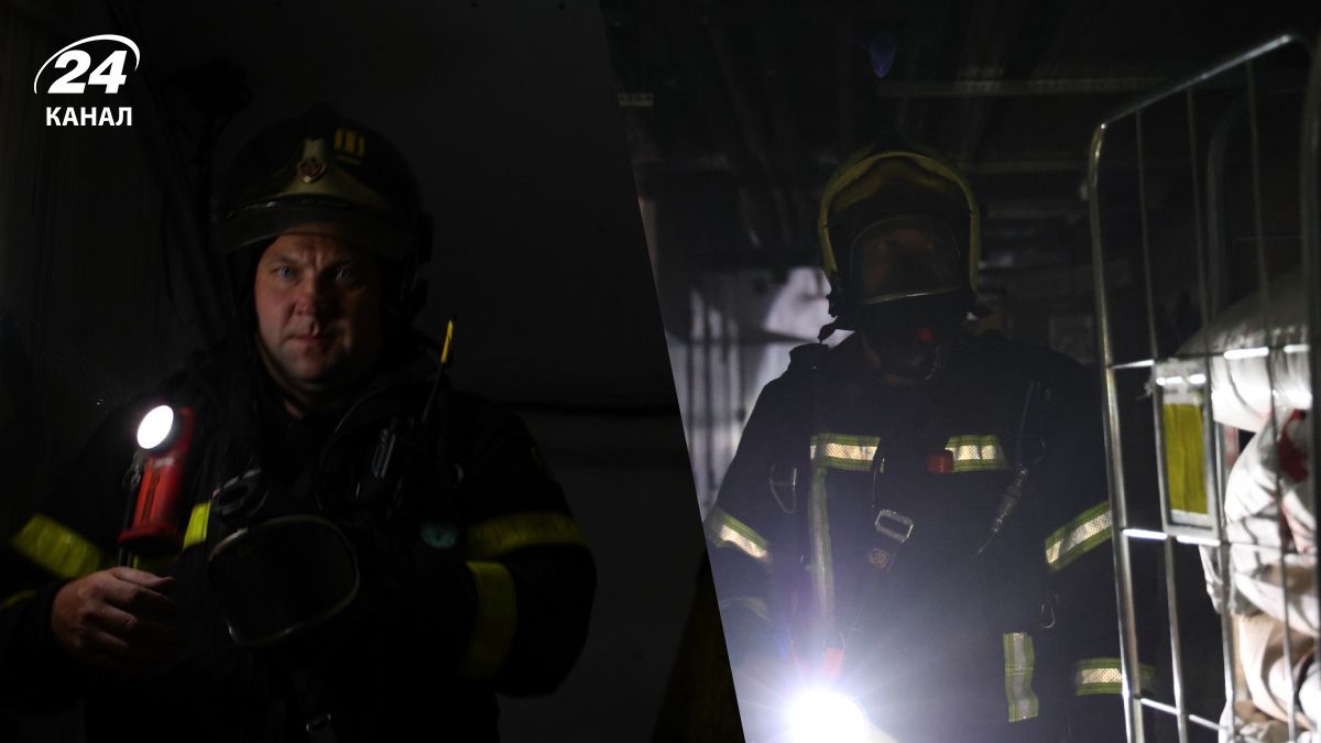 Пожар в ТРЦ Киева 29 июля