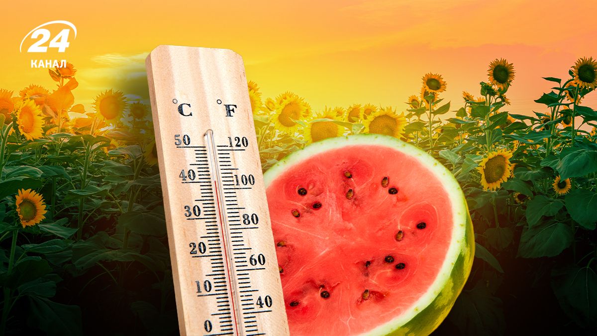 Прогноз погоды на август в Украине