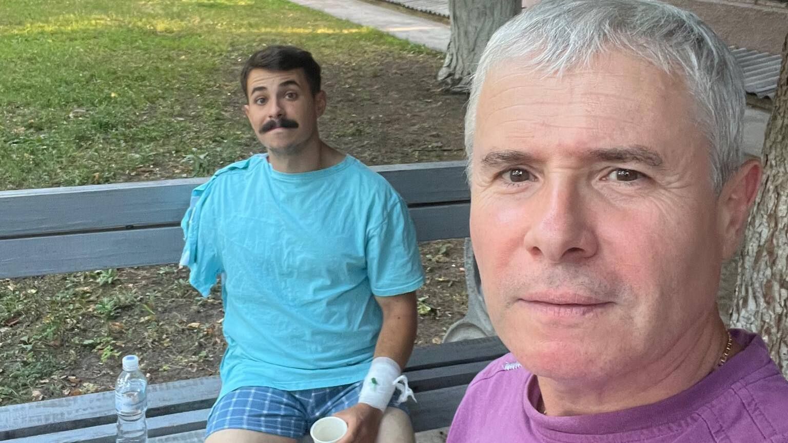 Костянтин Грубич з сином