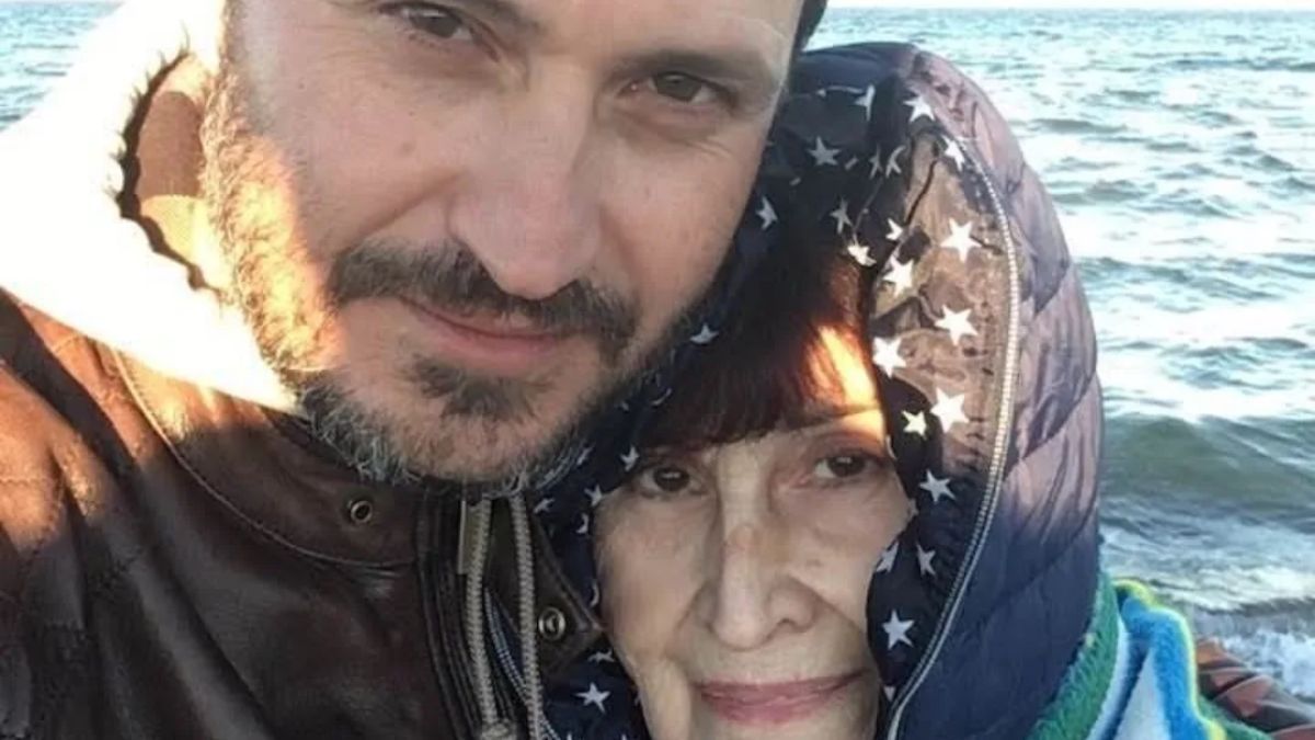 Ахтем Сеитаблаев с мамой Ахтем Сеитаблаев с мамой