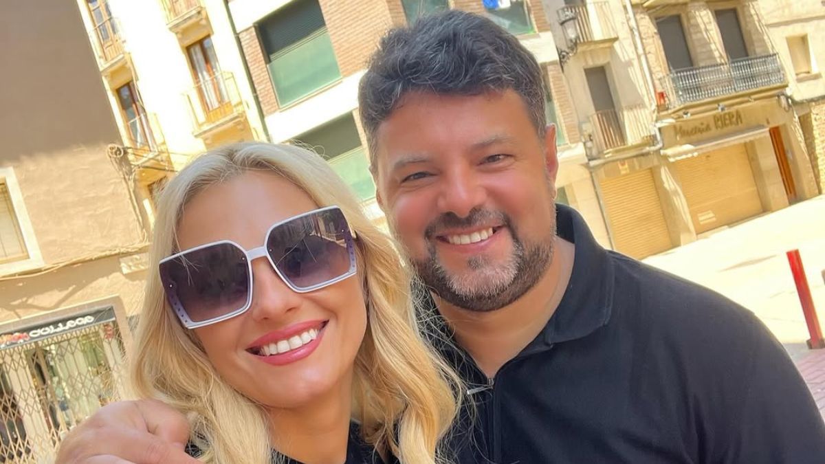 Ірина Федишин з чоловіком Ірина Федишин з чоловіком