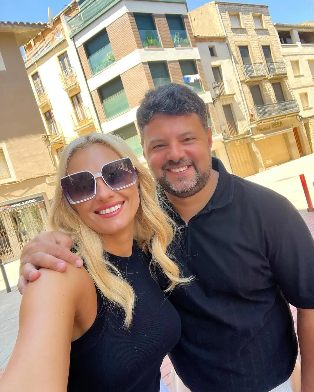 Ірина Федишин з чоловіком Ірина Федишин з чоловіком