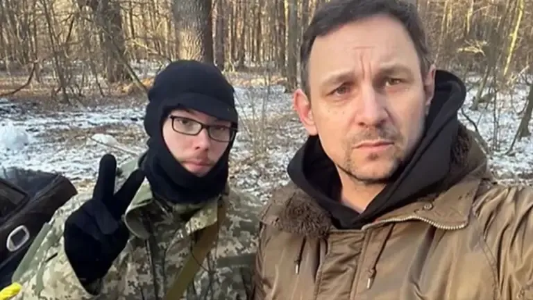 Валерій Харчишин з сином