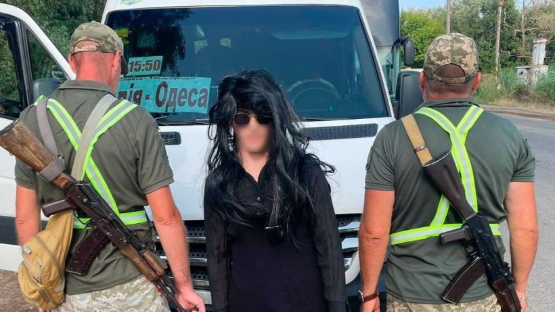 Переодетого одессита разоблачили на границе Переодетого одессита разоблачили на границе